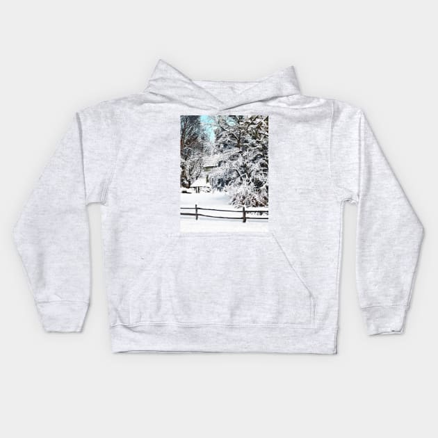 Winter Wonderland Kids Hoodie by SusanSavad